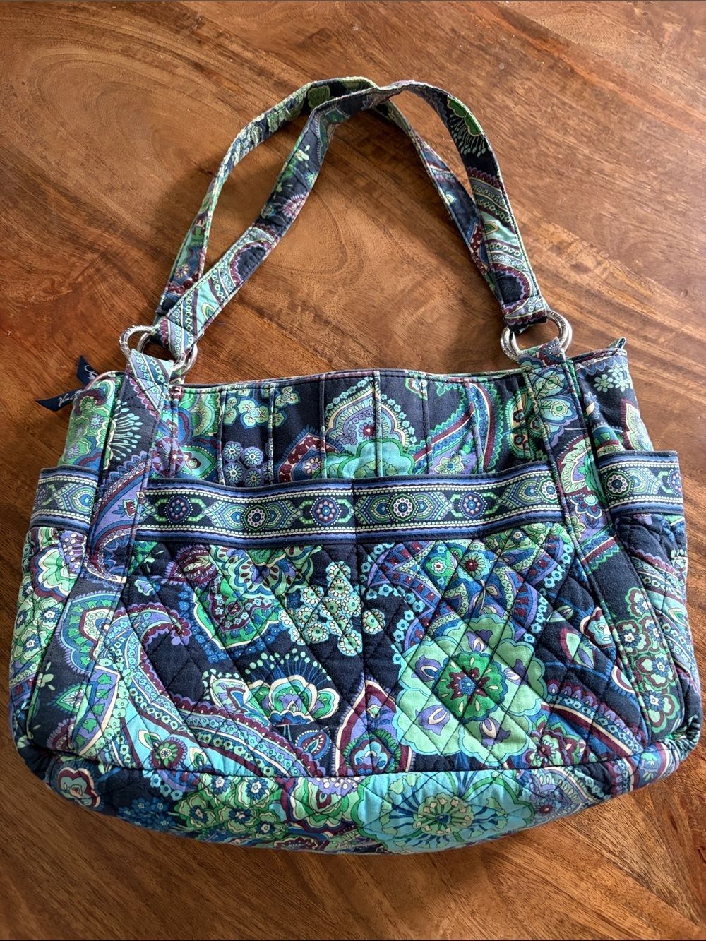 Vera Bradley Blue Rhapsody retired 2009 purse